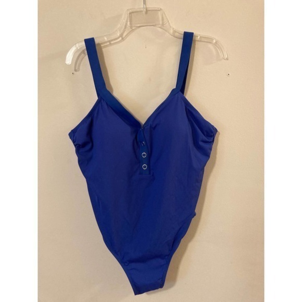 Women’s Xhilarstion swimsuit NWT Blue One‎ Piece size 16W